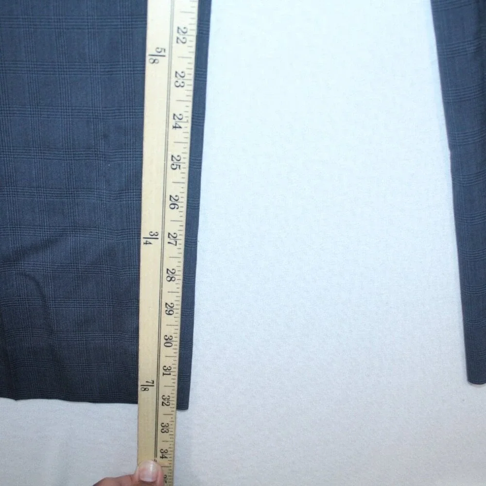 Banana Republic Pants Men 35 Blue Pants Tailored Fit 33 Length